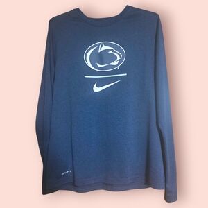 Nike Penn State Dark Blue Dri-FIT Athletic Tee
